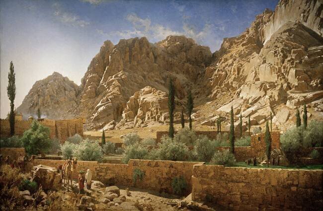 Sinai, Katharinenkloster Adolf von Meckel