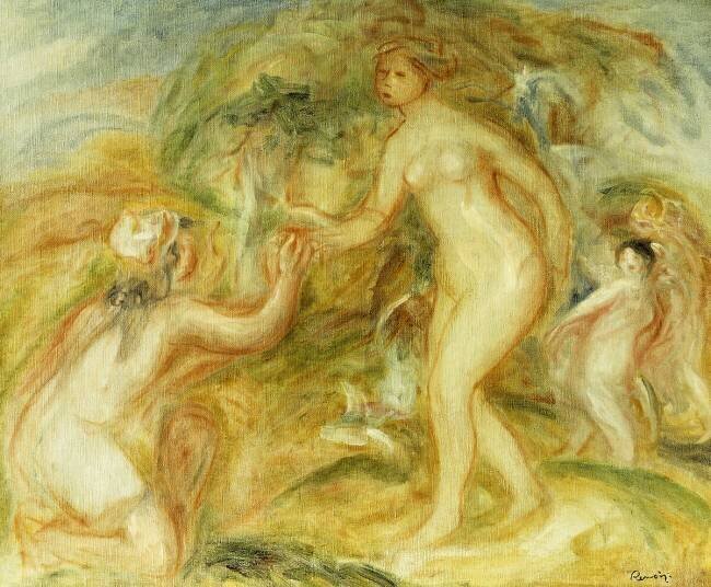 Sketch of the Judgement of Paris Auguste Renoir