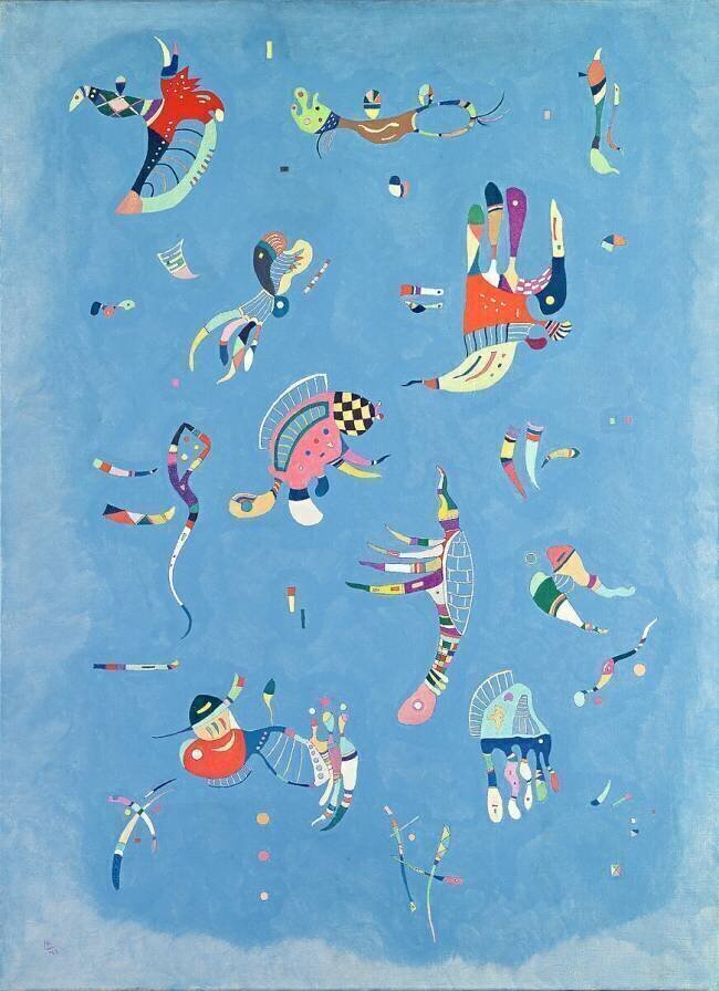 Sky Blue Wassily Kandinsky