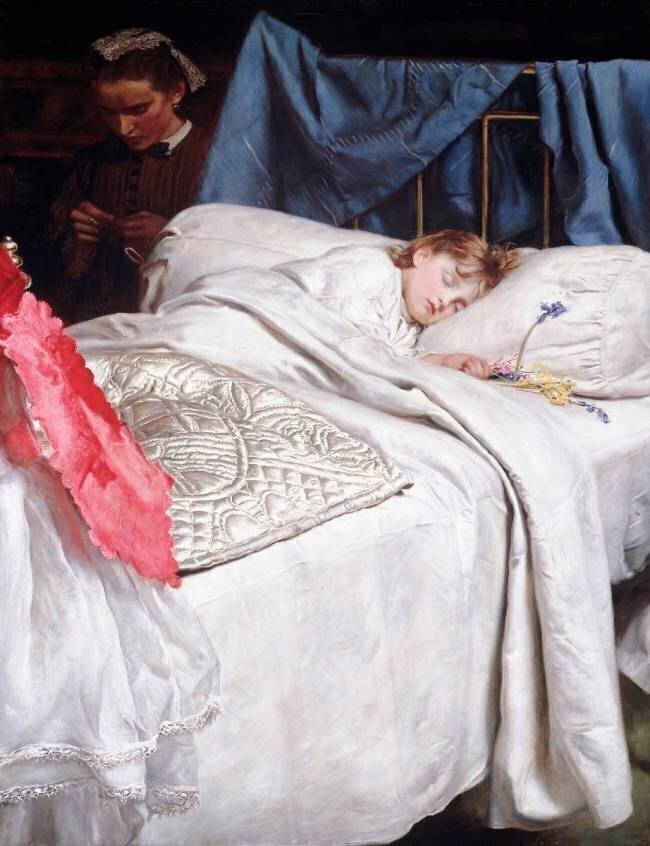 Sleeping John Everett Millais