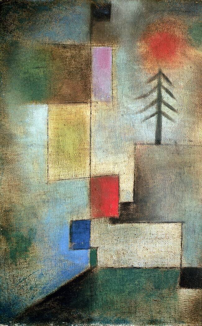 Small image of a tree Paul Klee