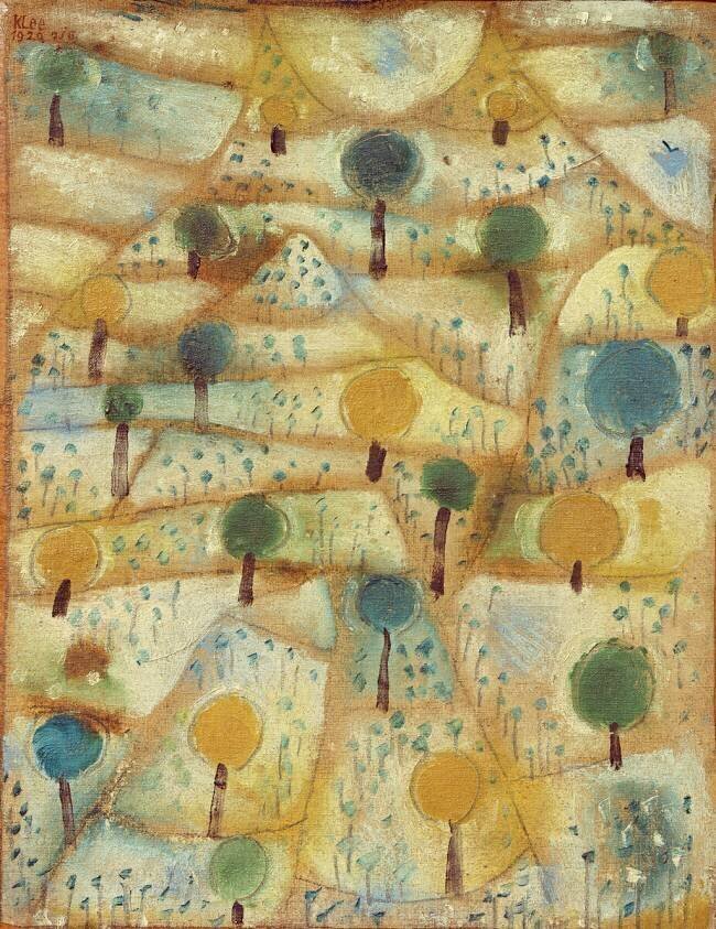 Small Rhythmic Landscape Paul Klee