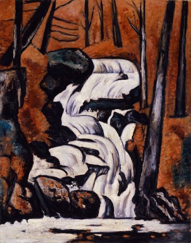 Smelt Brook Falls Marsden Hartley