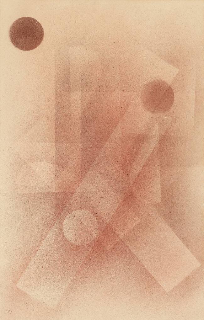 Soft pink Wassily Kandinsky