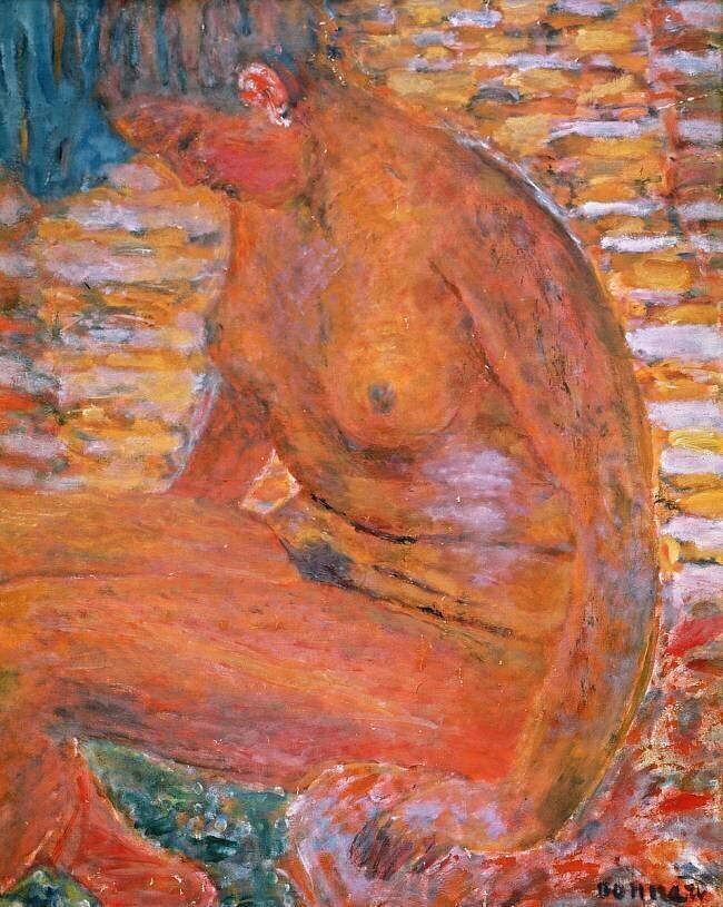 Sombre Nude Pierre Bonnard