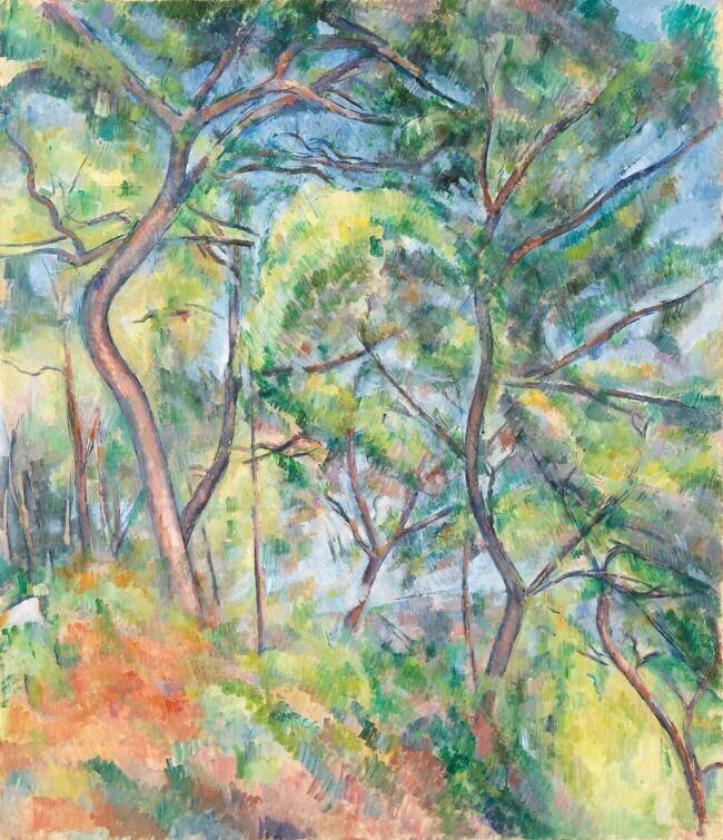Sous-Bois Paul Cézanne