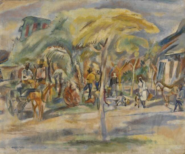 Southern Landscape Jules Pascin