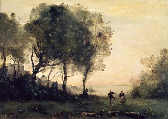 Souvenir of Italy Jean-Baptiste Camille Corot