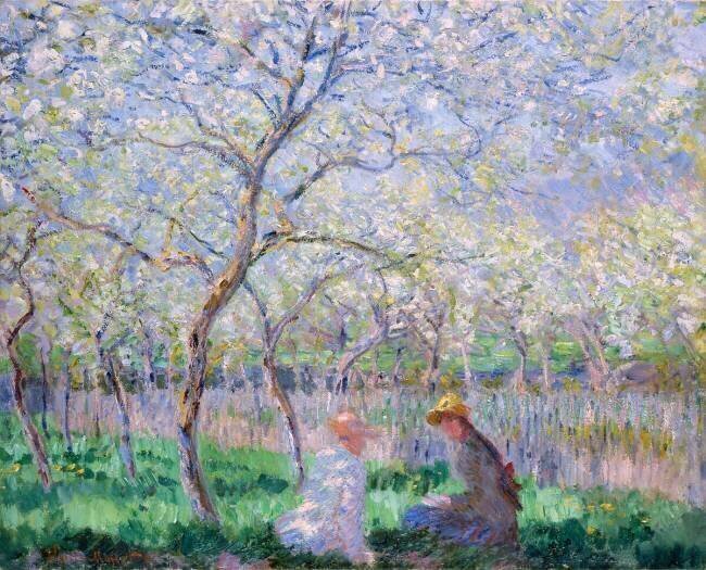 Springtime Claude Monet