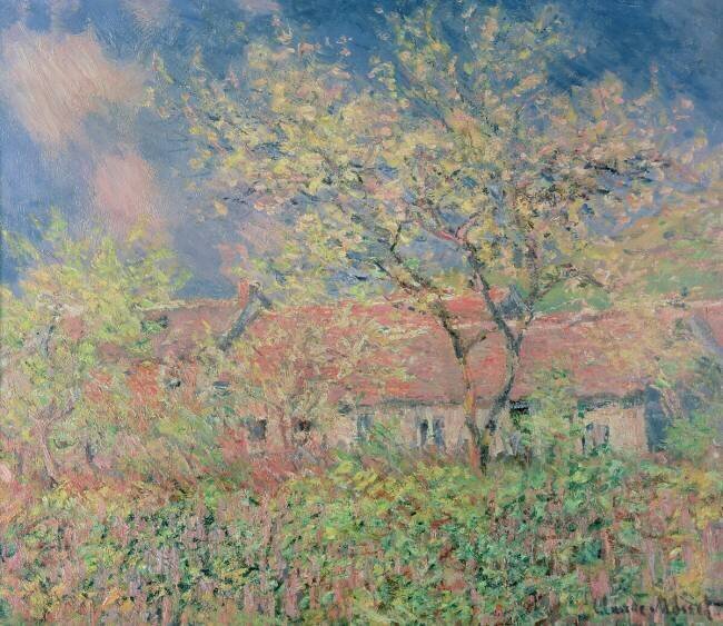 Springtime at Giverny Claude Monet