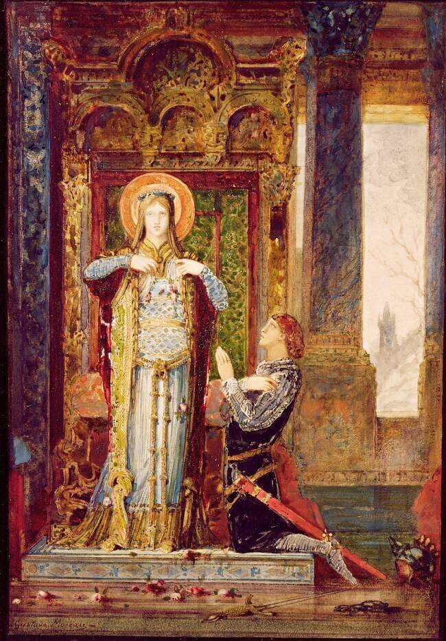St. Elisabeth of Hungary Gustave Moreau