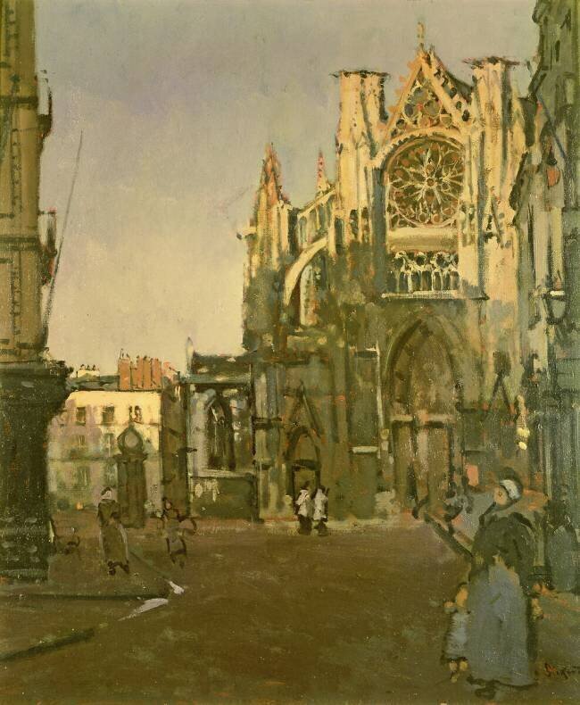 St. Jacques Church, Dieppe Walter Richard Sickert