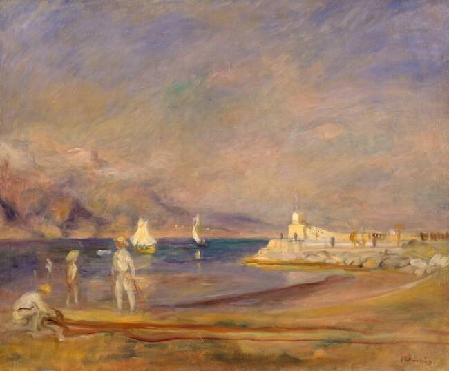 St Tropez Auguste Renoir