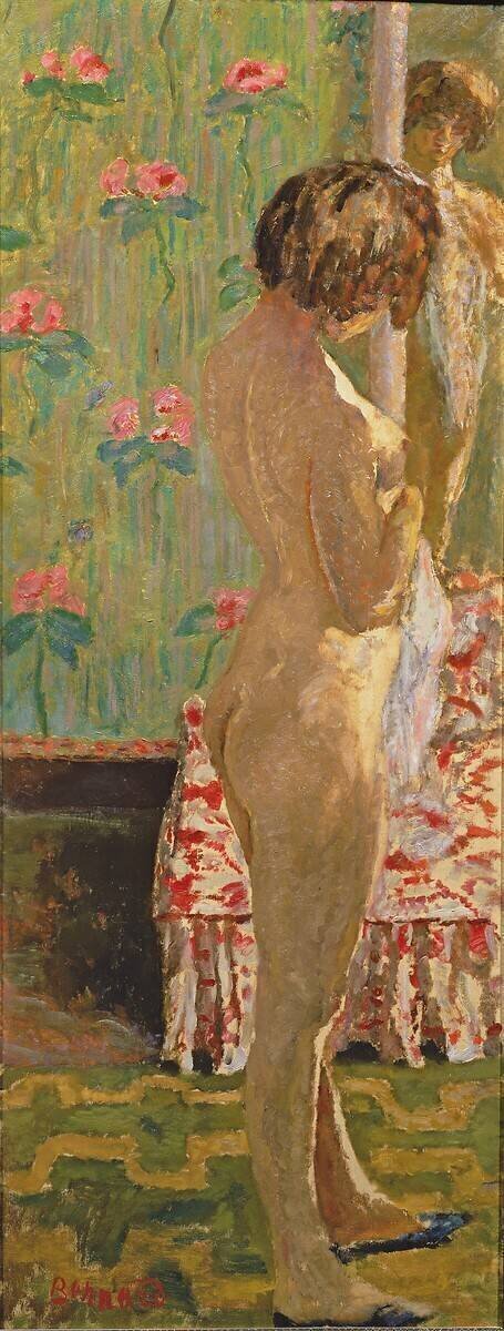 Standing Female Nude Pierre Bonnard