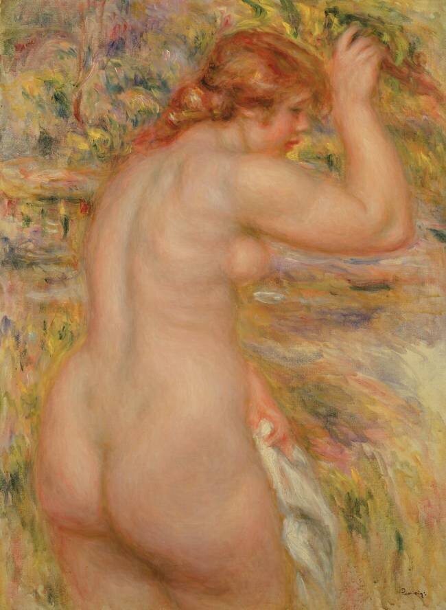 Standing Nude Auguste Renoir