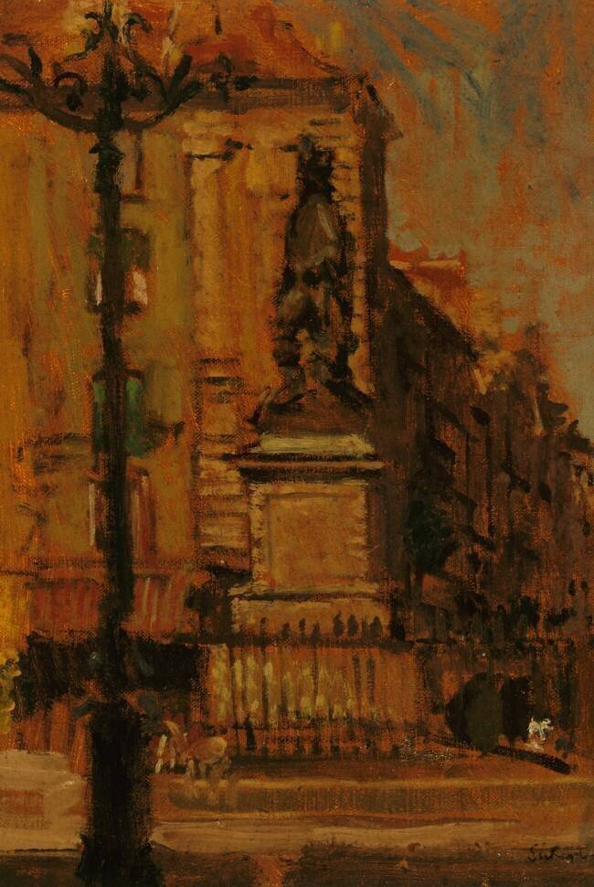 Statue of Duquesne Walter Richard Sickert