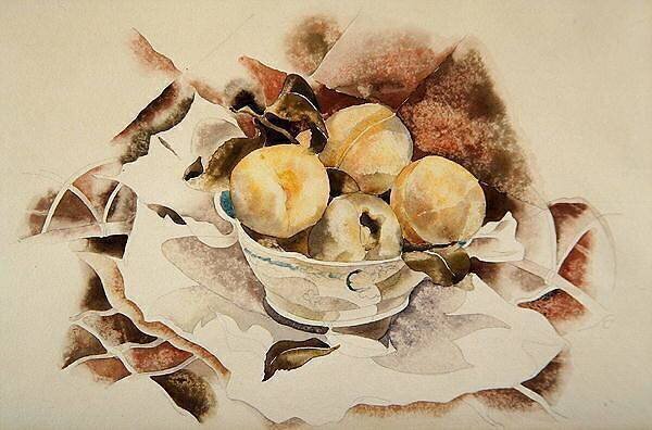 Still Life, Peaches Charles Demuth