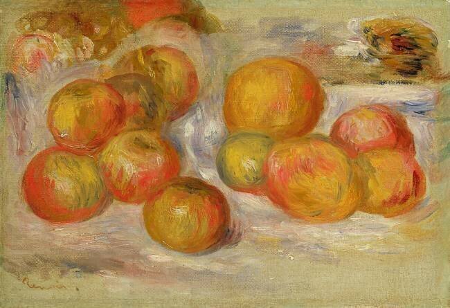 Still Life with Apples Auguste Renoir