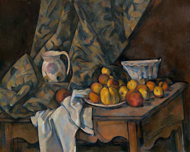 Still Life with Apples and Peaches Paul Cézanne