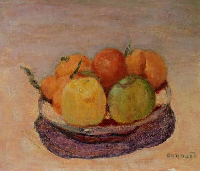 Still Life with Fruit Pierre Bonnard