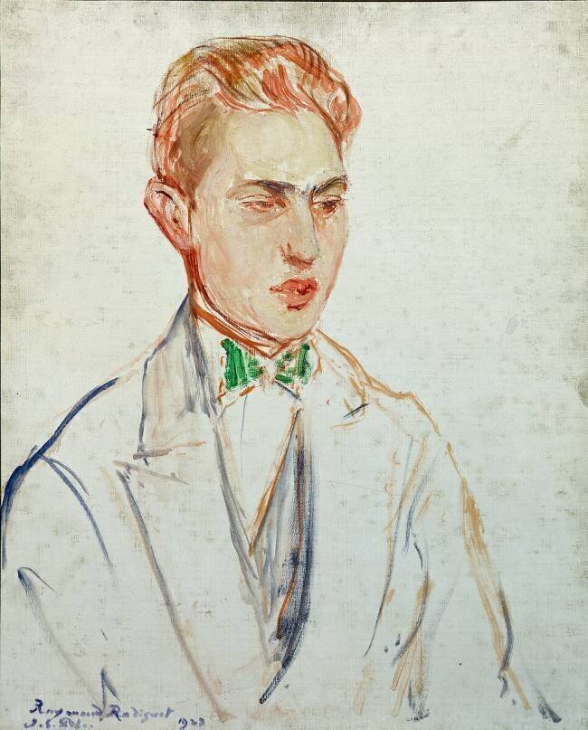 Study for a portrait of Raymond Radiguet Jacques-Emile Blanche