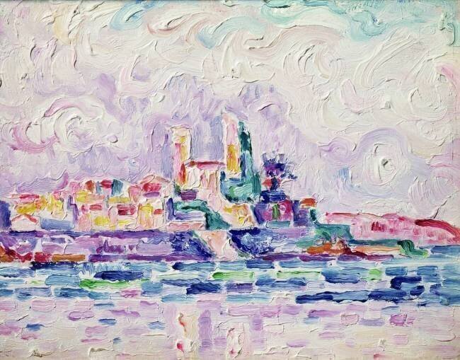 Study for "Antibes" Paul Signac