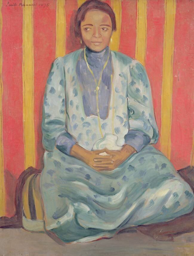 Study of a Mulatto Woman Emile Bernard