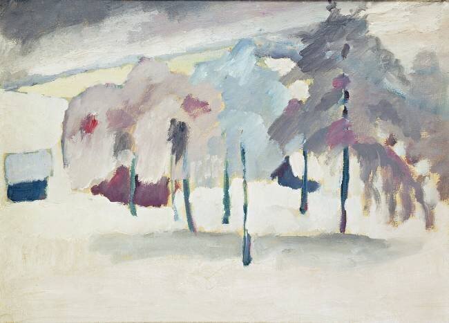 Study of Murnau V Wassily Kandinsky