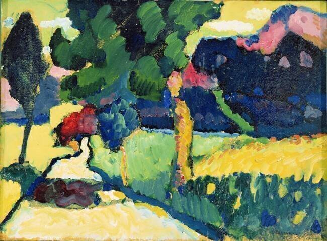 Summer Landscape Wassily Kandinsky