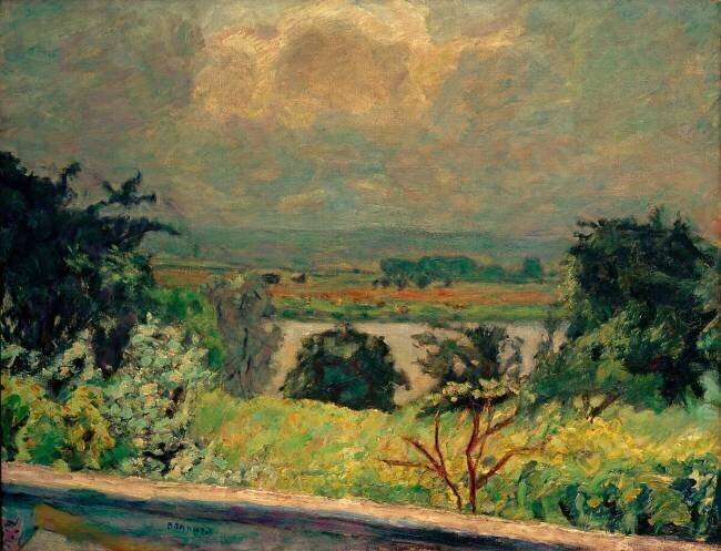 Summer Landscape near Vernonnet Pierre Bonnard