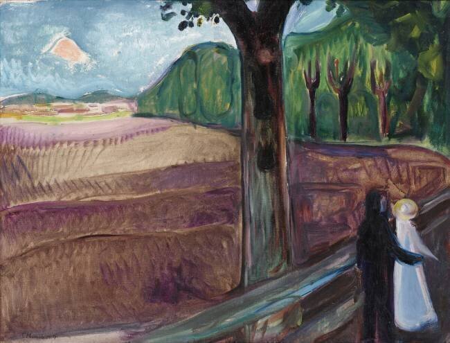Summer night Edvard Munch