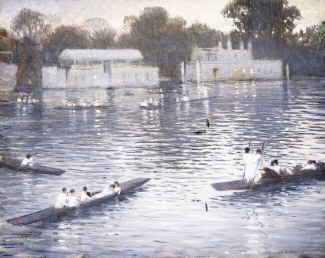 Sunday Evening Christopher Nevinson
