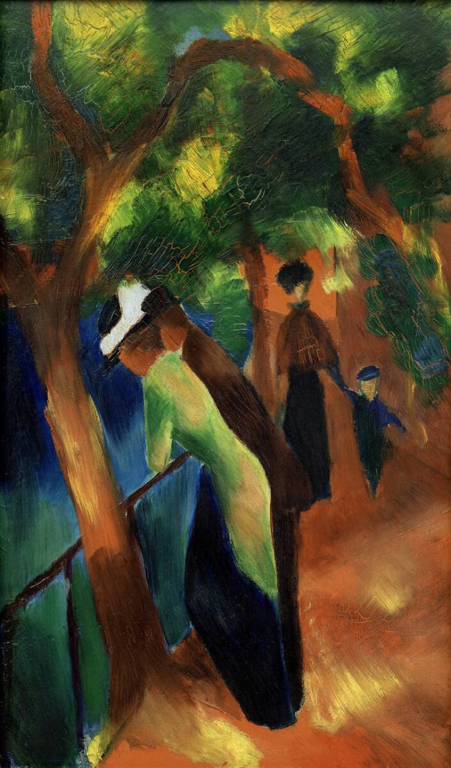 Sunny Path August Macke