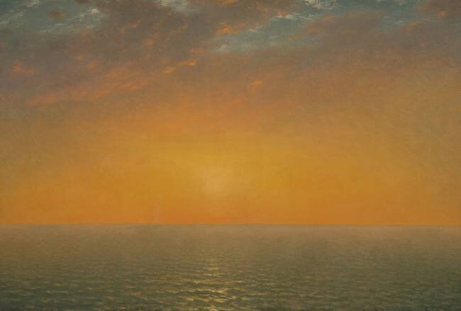Sunset on the Sea John Frederick Kensett