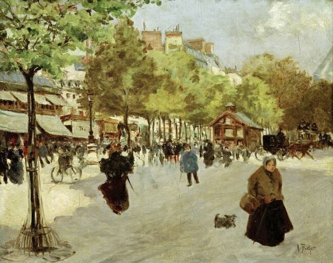 Sur les Boulevards Louis Abel-Truchet