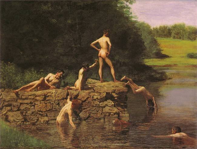 Swimming Hole Thomas Eakins