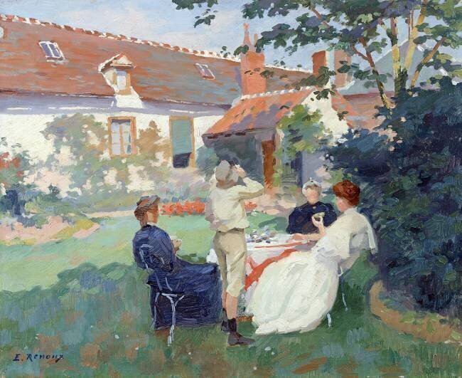 Teatime Jules Ernest Renoux