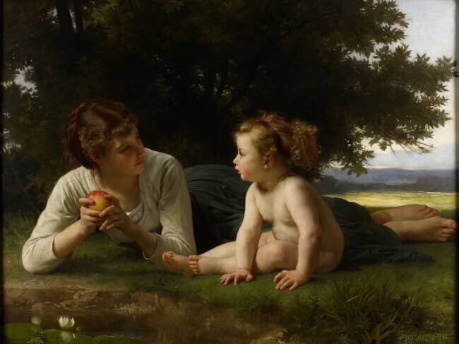 Temptation William Bouguereau