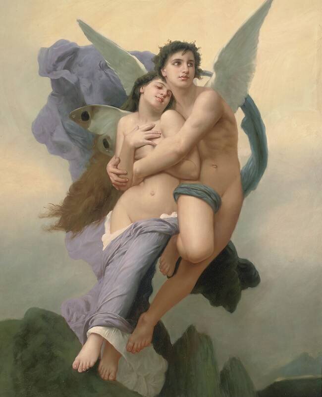 The Abduction of Psyche William Bouguereau