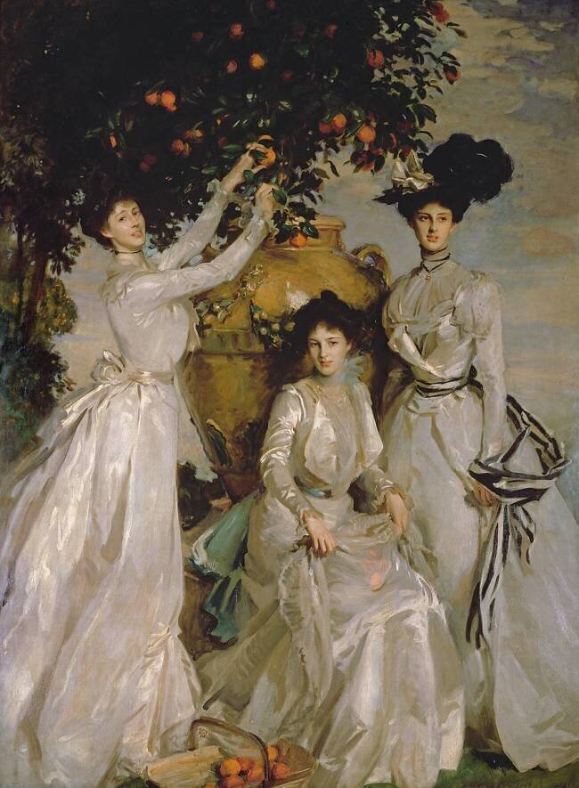 The Acheson Sisters John Singer Sargent