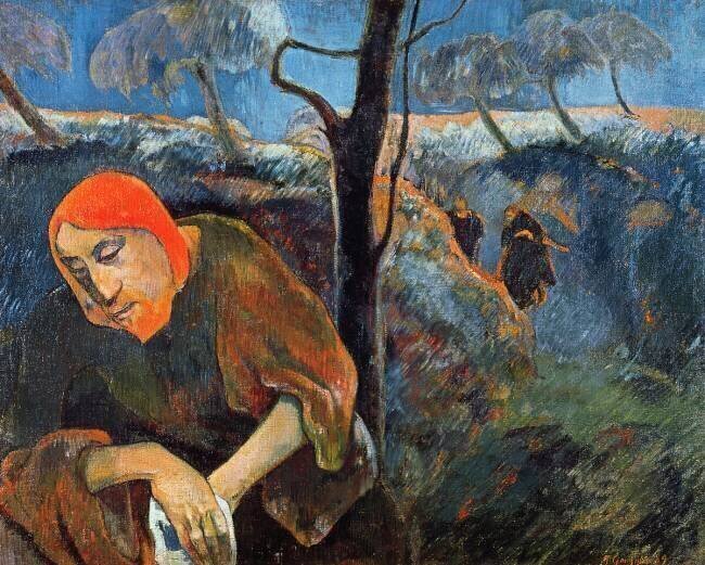 The Agony in the Garden of Olives Paul Gauguin