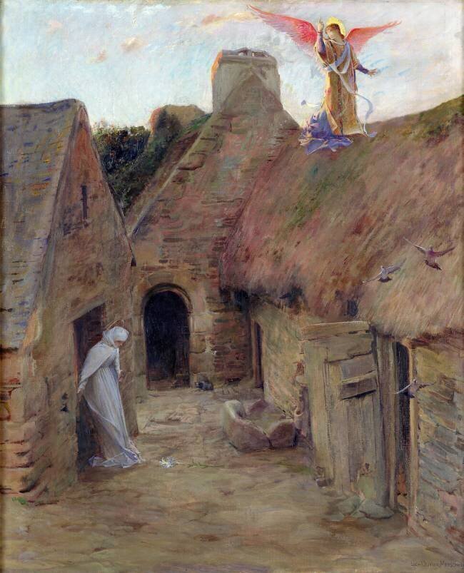 The Annunciation Luc Olivier Merson
