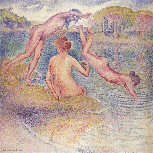 The Bathers Henri-Edmond Cross