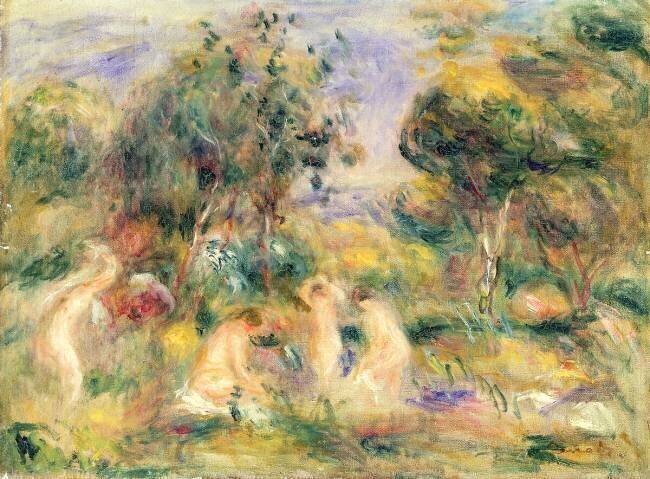 The Bathers Auguste Renoir