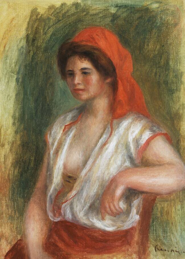 The Beautiful Sicilian Auguste Renoir