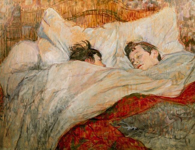 The Bed Henri de Toulouse-Lautrec