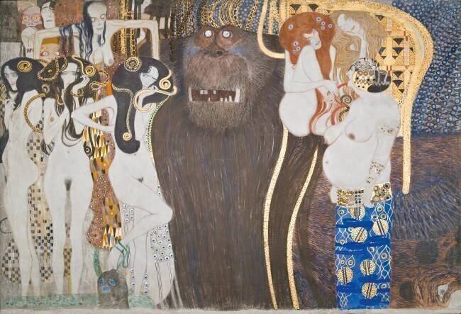The Beethoven Frieze: The longing for happiness Gustav Klimt