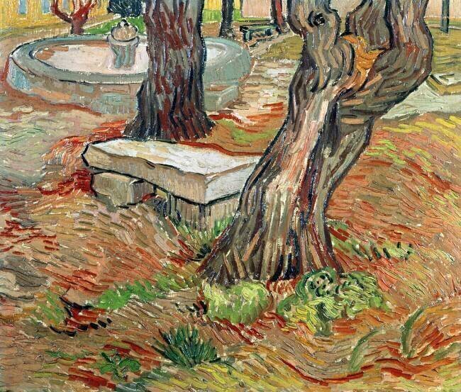 The Bench at Saint-Remy Vincent van Gogh