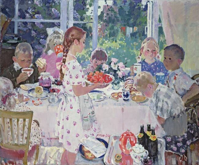 The Birthday Konstantin Fedorovich Bogaevsky
