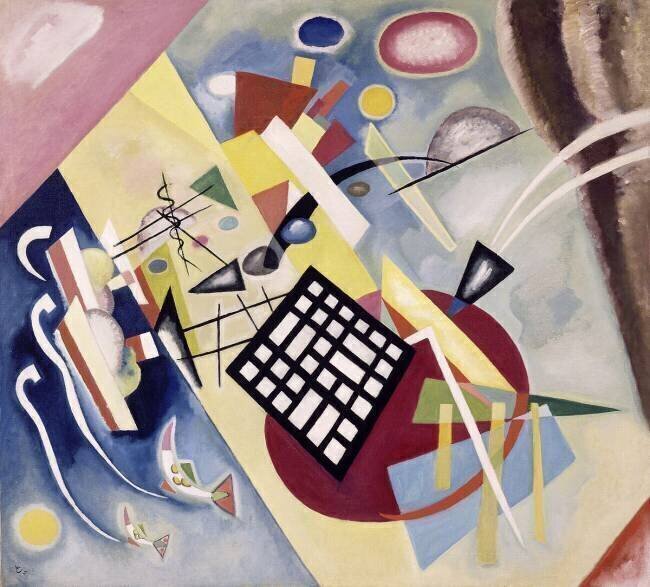 The black grid Wassily Kandinsky